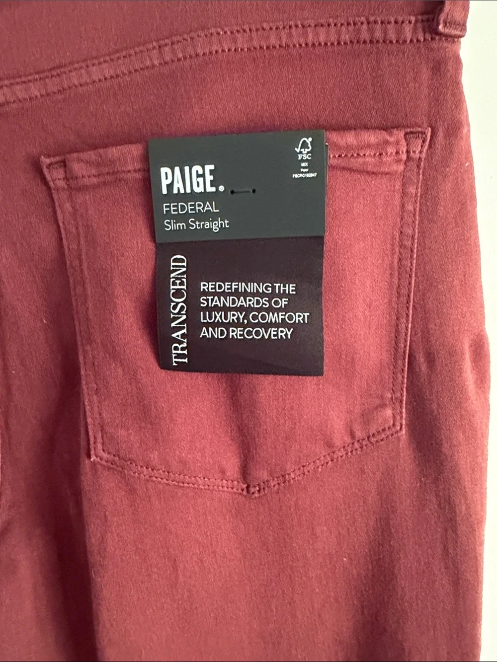 PAIGE slim straight